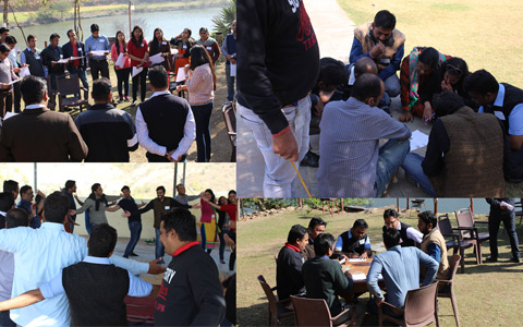 Outbound Training Workshop for ICICI RSETI